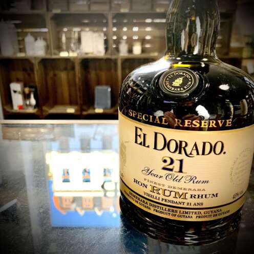 Alternative view of El Dorado 21y 43% 0,7l