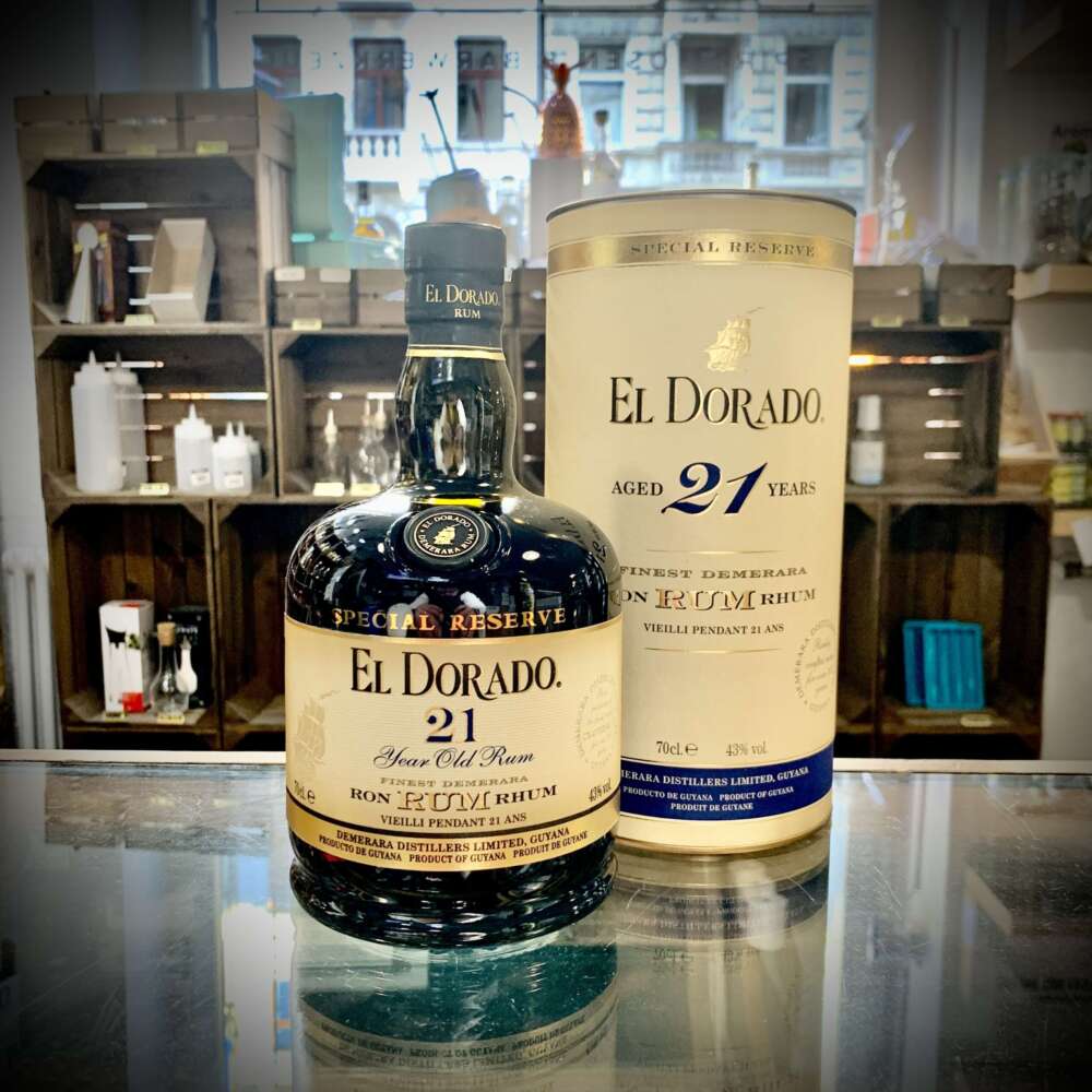 El Dorado 21y 43% 0,7l – Bild 3