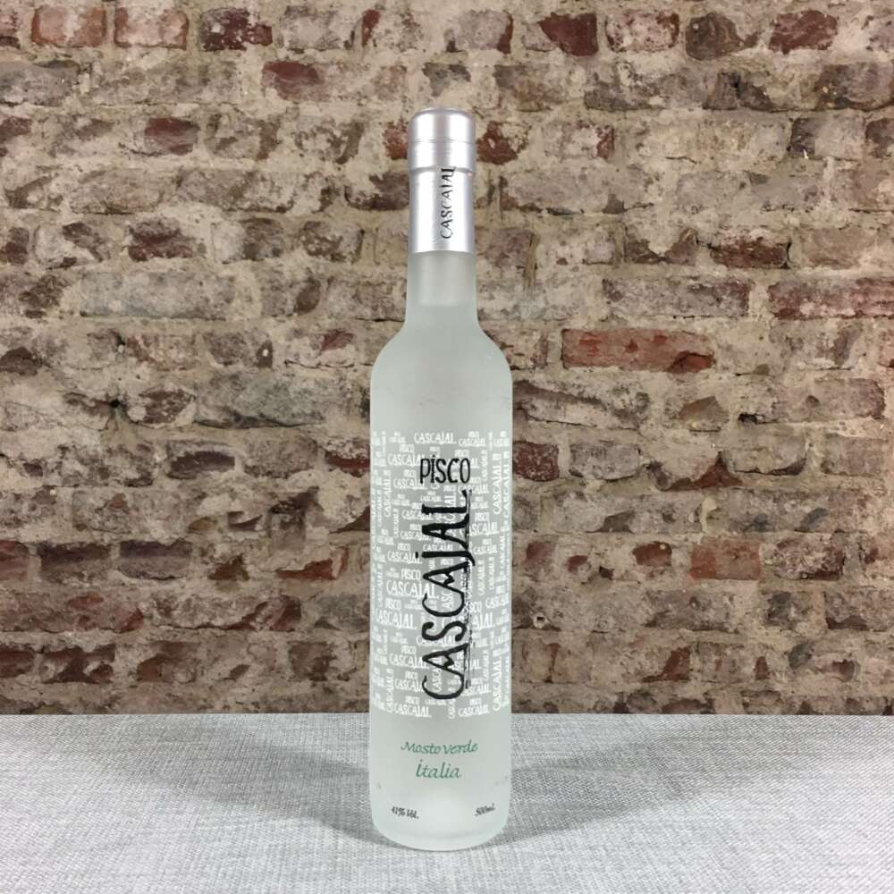 Cascajal Mosto Verde Italia Pisco 41% 0,5l