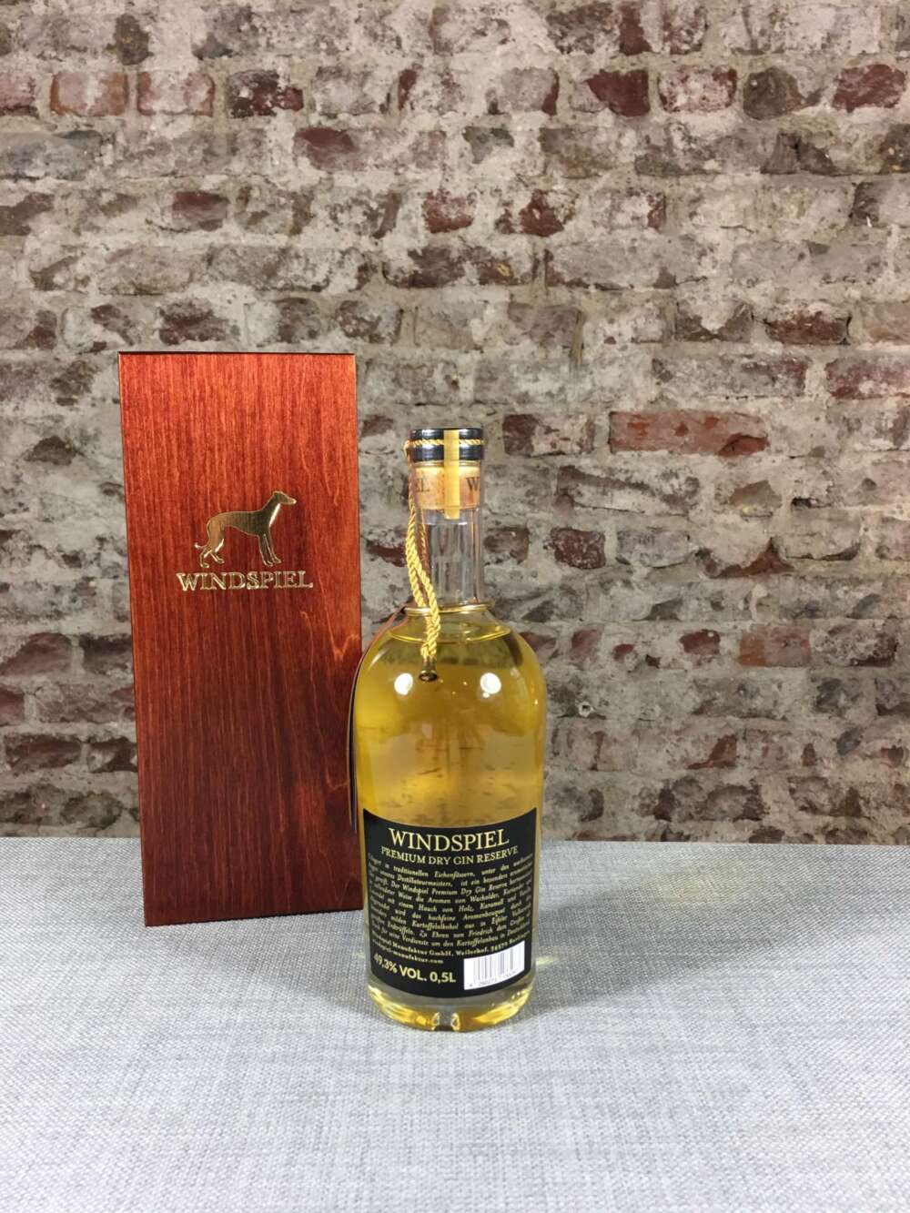 Windspiel Premium Dry Gin Reserve 2016 49,3% 0,5l – Bild 2