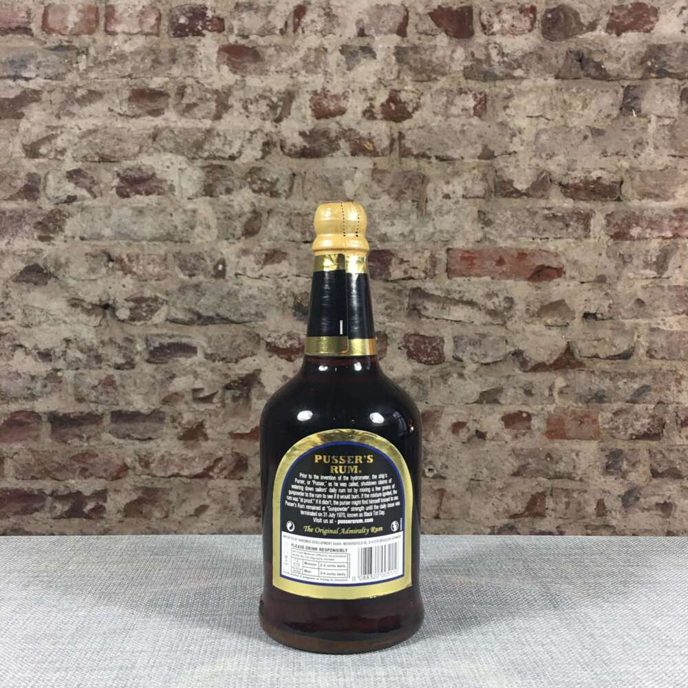 Pusser's Rum "Gunpowder Proof" 54,5% 0,7l – Bild 2