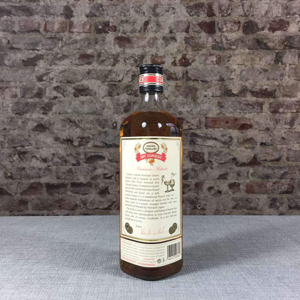 Pierre Ferrand Dry Curaçao de France Triple Sec 40% 0,7l – Bild 2