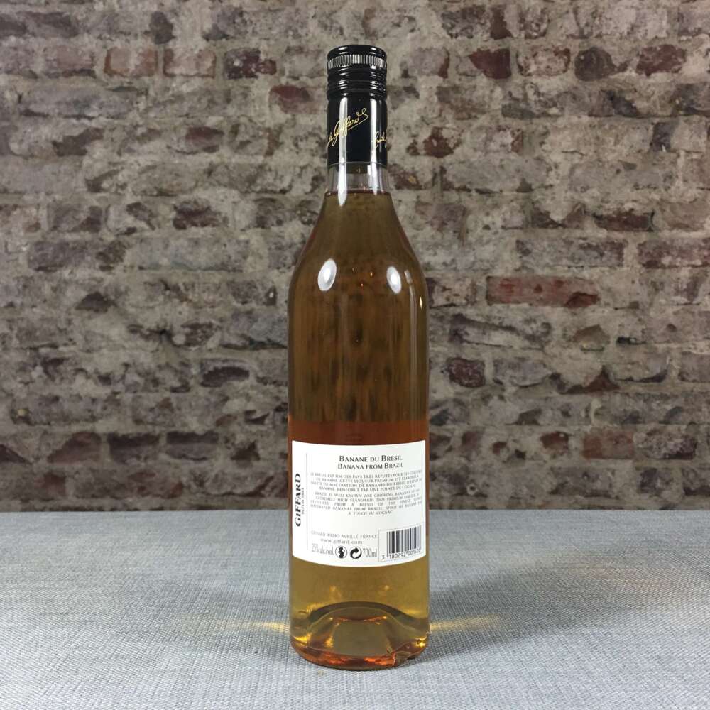Giffard Banane Du Brésil Premium Liqueur 25% 0,7l – Bild 2