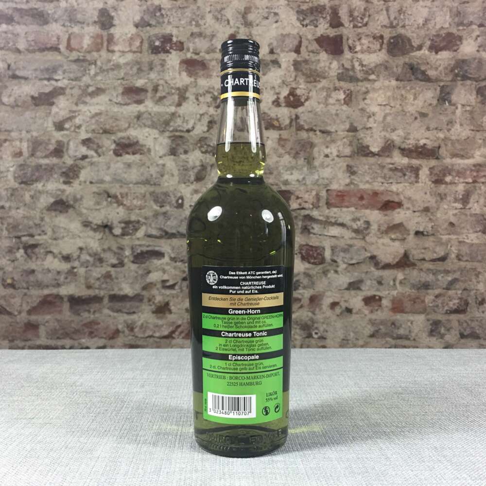 Chartreuse Verte Likör 55% 0,7l – Bild 2