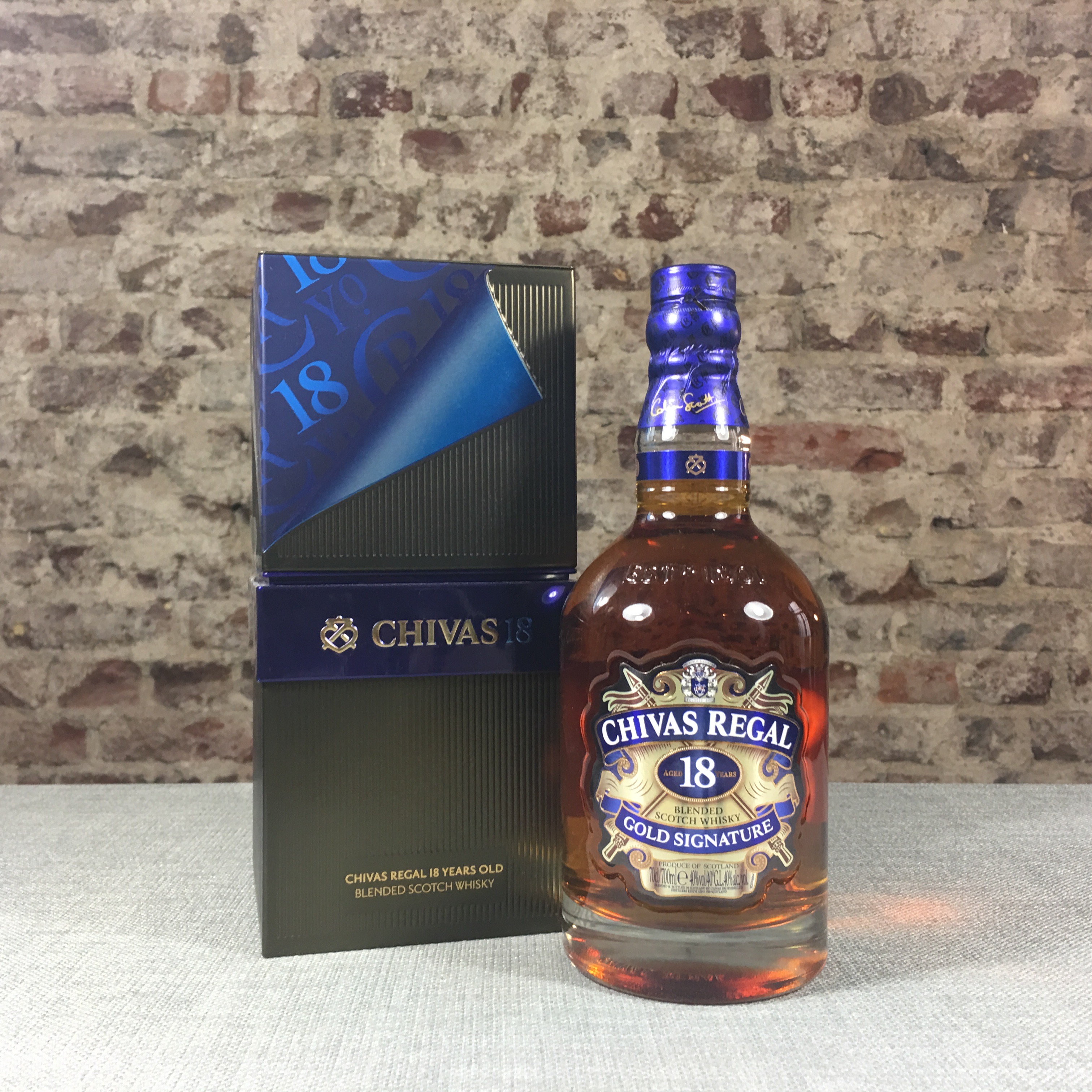 Chivas Regal 18yo Gold Signature Blended Scotch Whisky 40% 0,7l | Belle ...