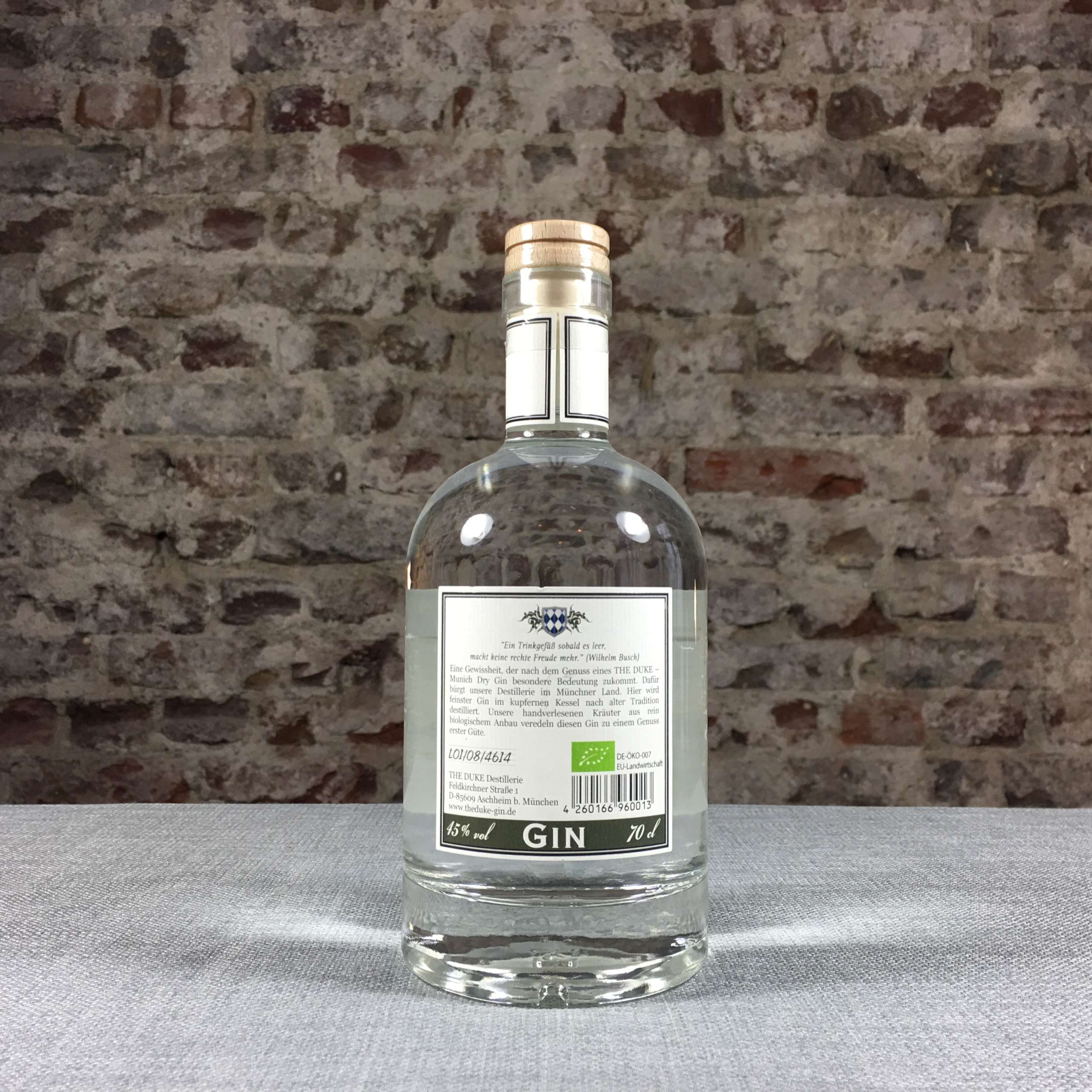 The Duke Munich Dry Gin 45% - 700ml | Belle Booze Cocktail Boutique