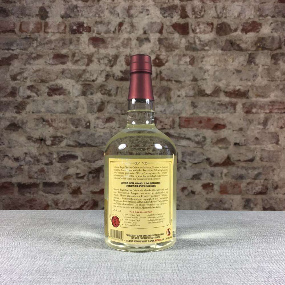 Tempus Fugit Crème de Menthe Glaciale 28% 0,7l – Bild 2