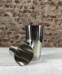 Fuchs Tin Shaker  "Tall" Edelstahl 65cl