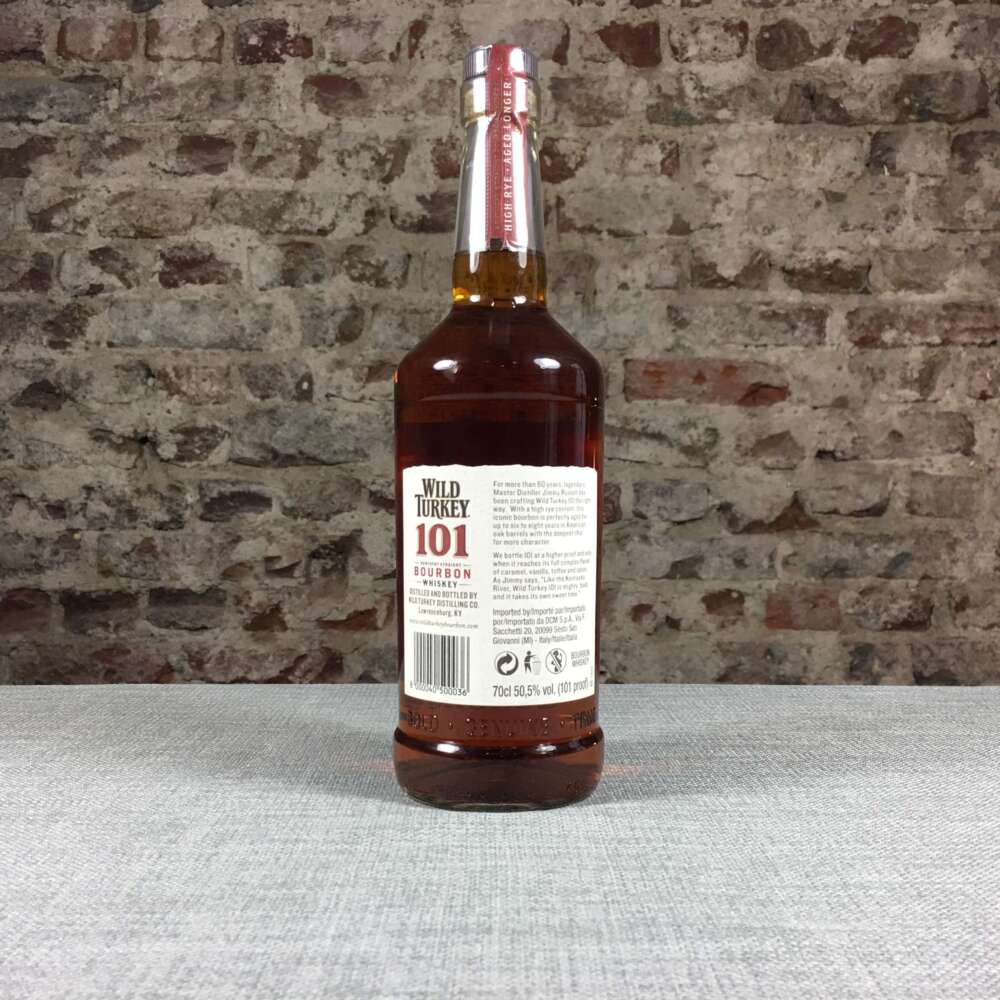 Wild Turkey 101 Bourbon 50,5% 0,7l – Bild 2