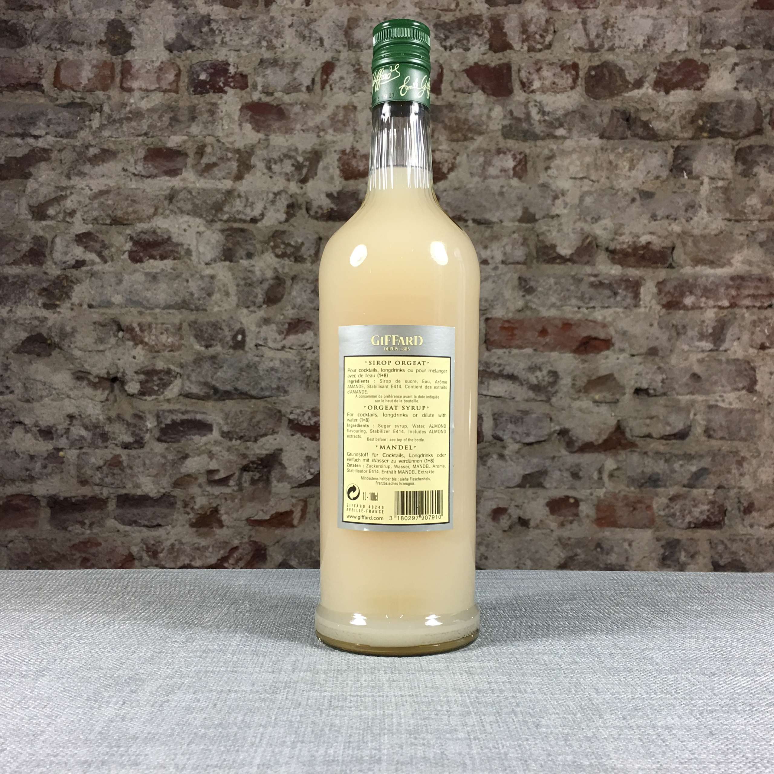 Giffard Sirop d'Orgeat - Almond Syrup, France