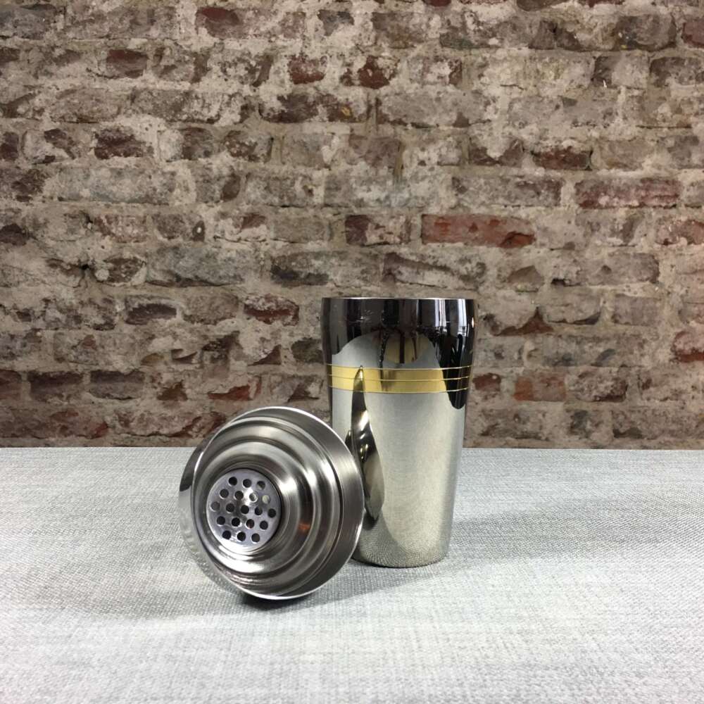 Baron Yukiwa Shaker Gold, Polished Steel (510ml) – Bild 2