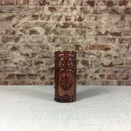 Tiki Becher Khaki Rot/Braun/Grün (250ml)