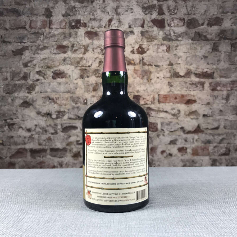 Tempus Fugit Créme De Banane Liqueur 26% 0,7l – Bild 2