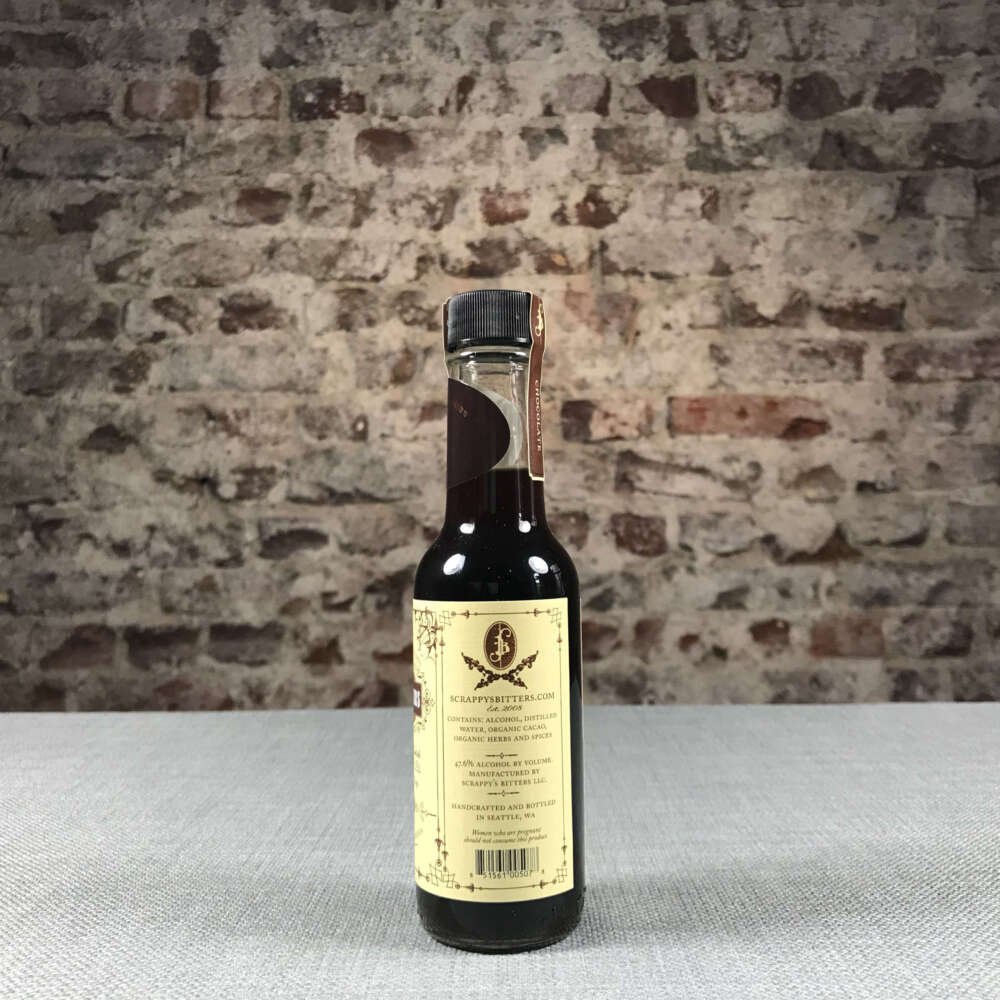 Scrappy's  Chocolate Bitters 47,6% 0,15l – Bild 2
