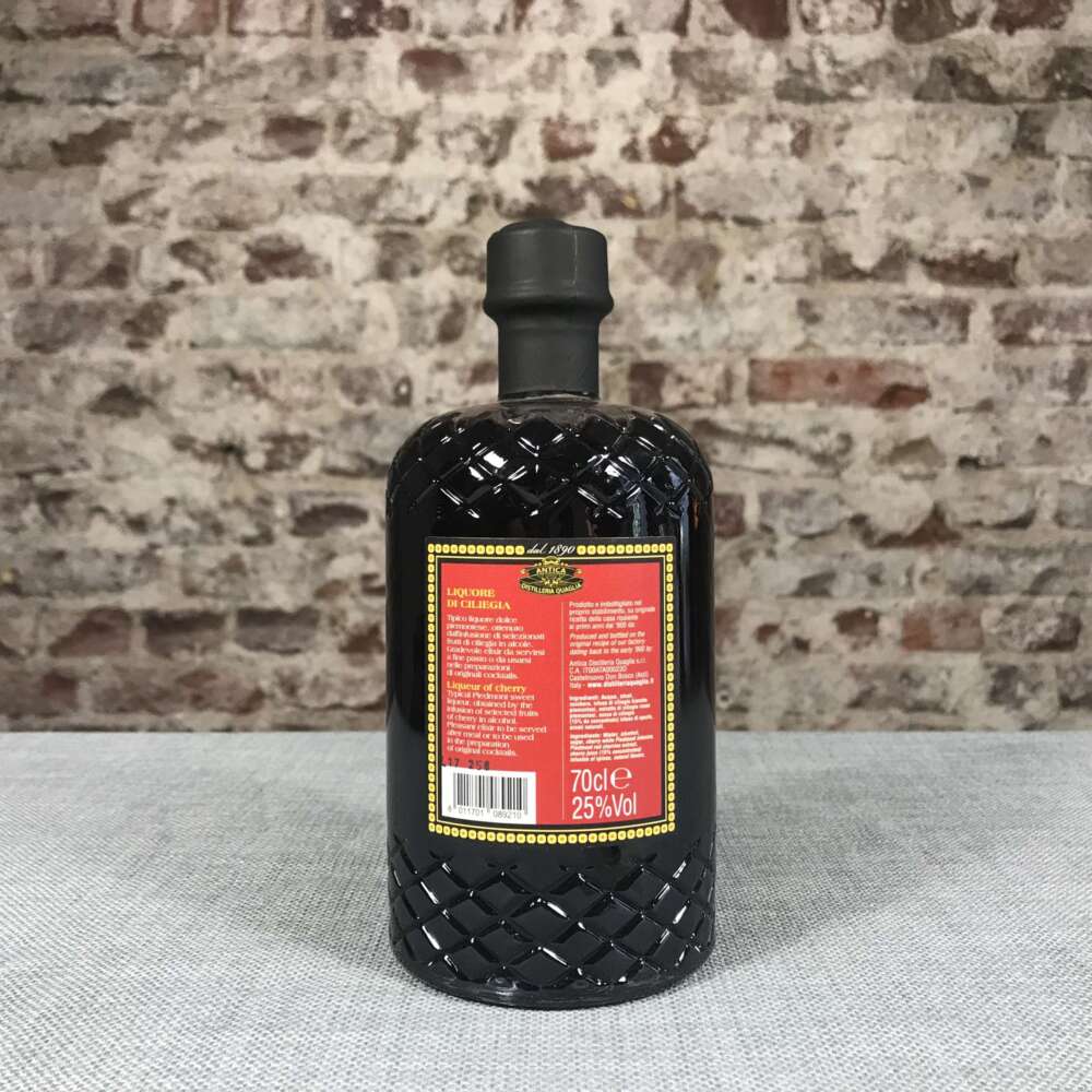 Distilleria Quaglia Ciliegia 25% 0,7l – Bild 3