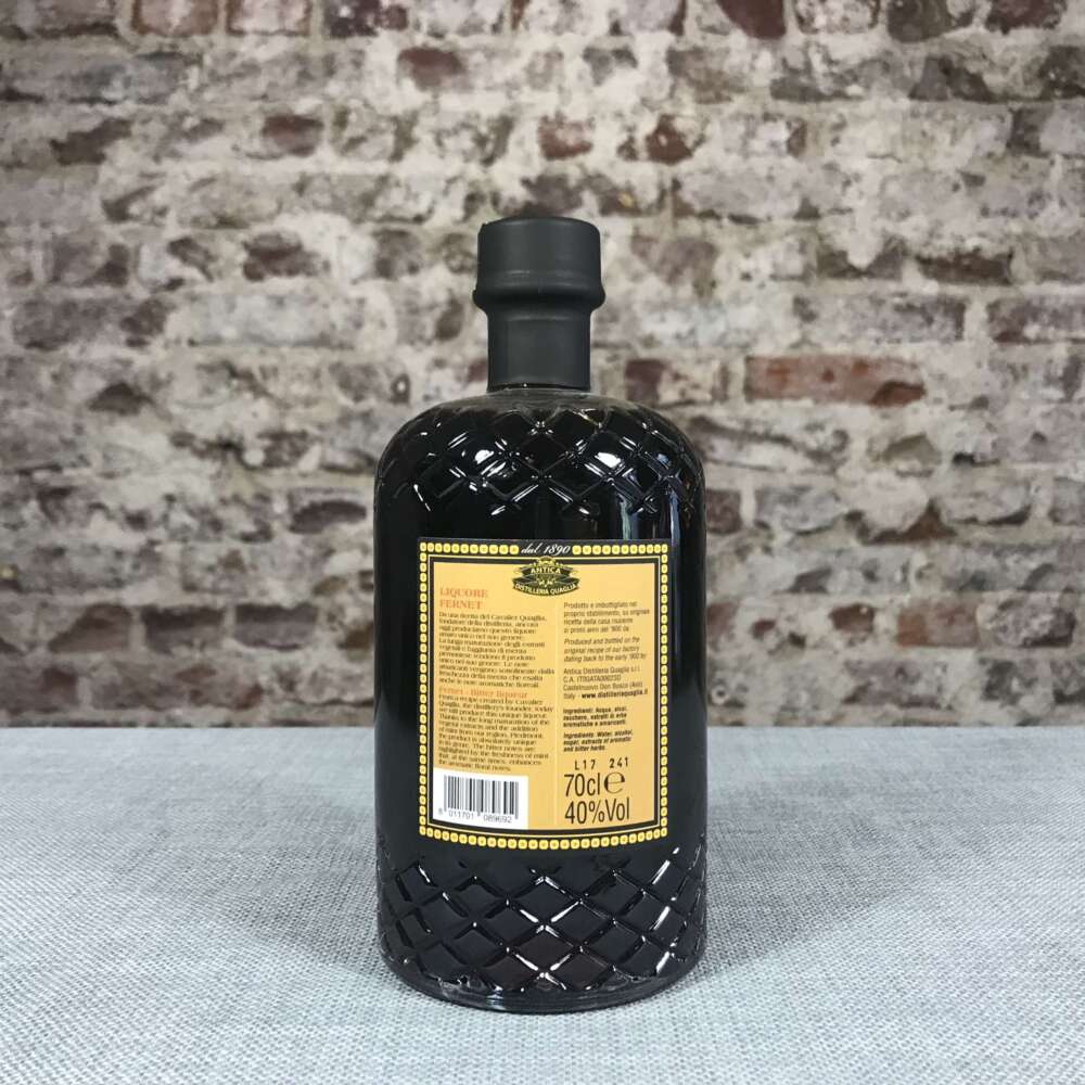 Distilleria Quaglia Fernet 40% 0,7l – Bild 3
