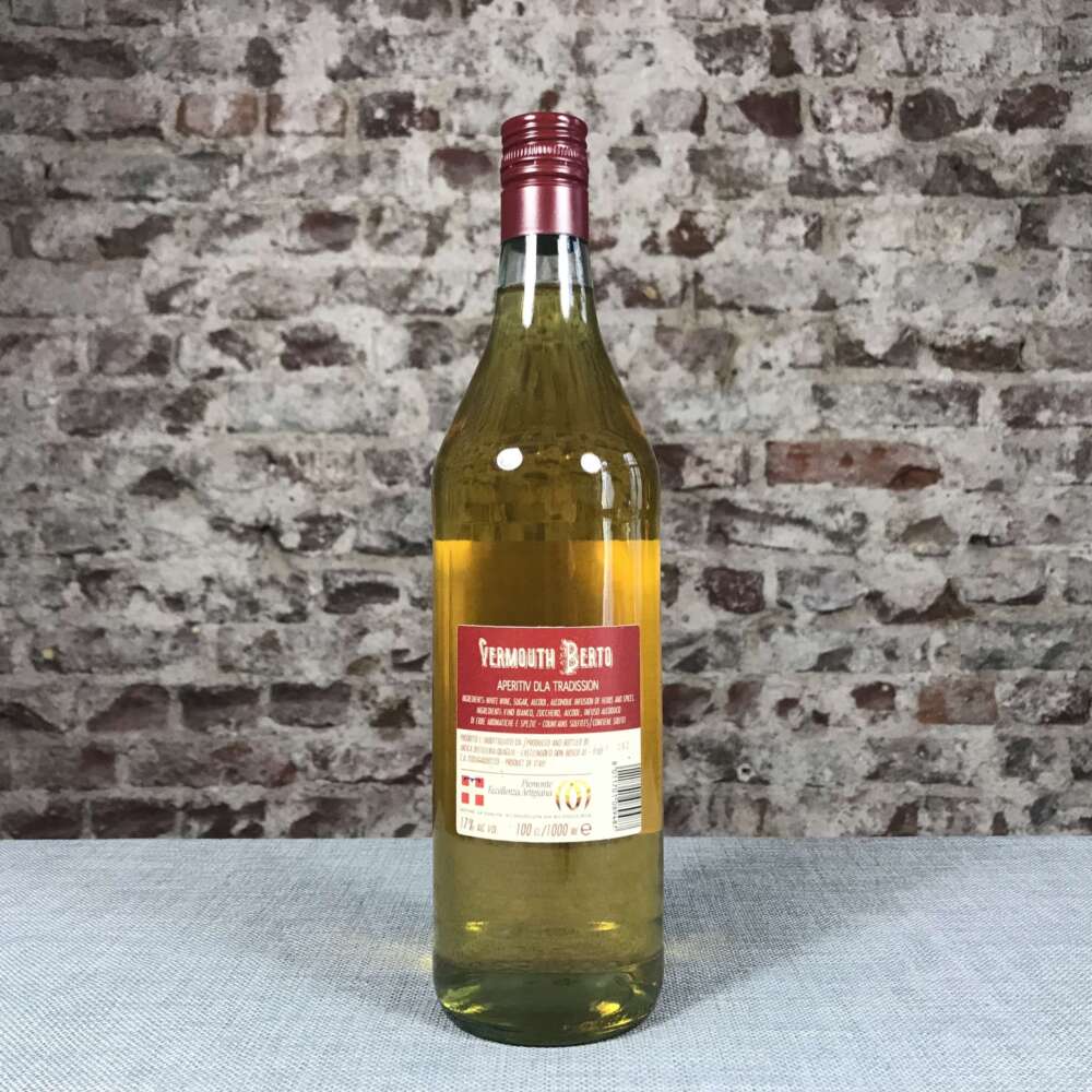 Berto Vermouth Blanco 17% 1L – Bild 3