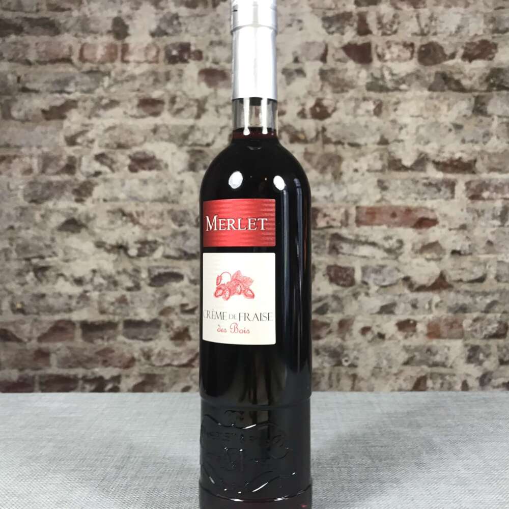 Merlet Crème De Fraise Likör "des Bois" 18% 0,7l – Bild 2