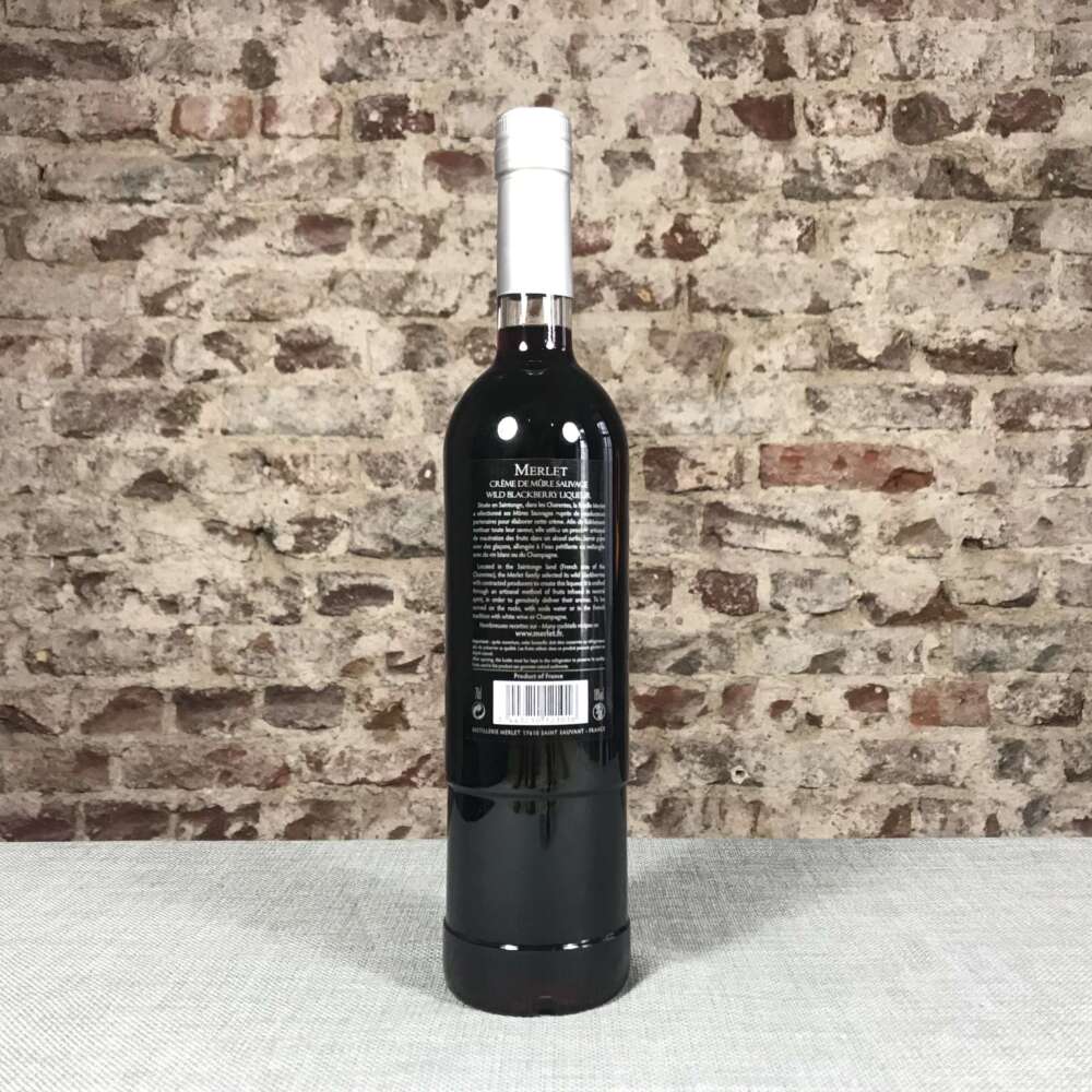 Merlet Crème De Mure Liqueur "Sauvage" 18% 0,7l – Bild 3