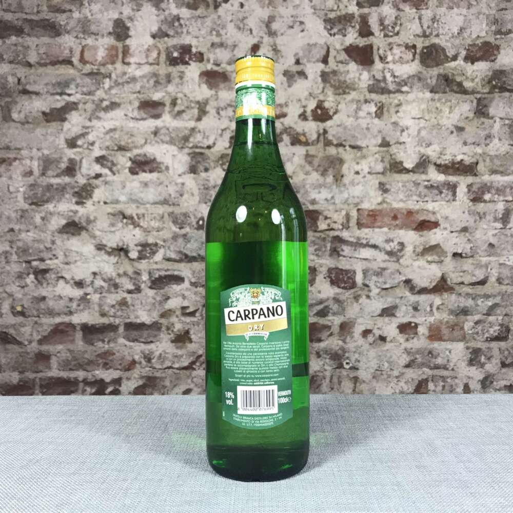 Carpano Dry Vermouth 18% 1L – Bild 3