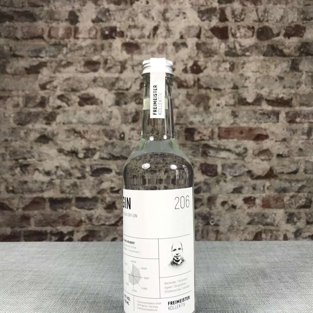 Freimeister Kollektiv London Dry Gin 48% 0,5l – Bild 2
