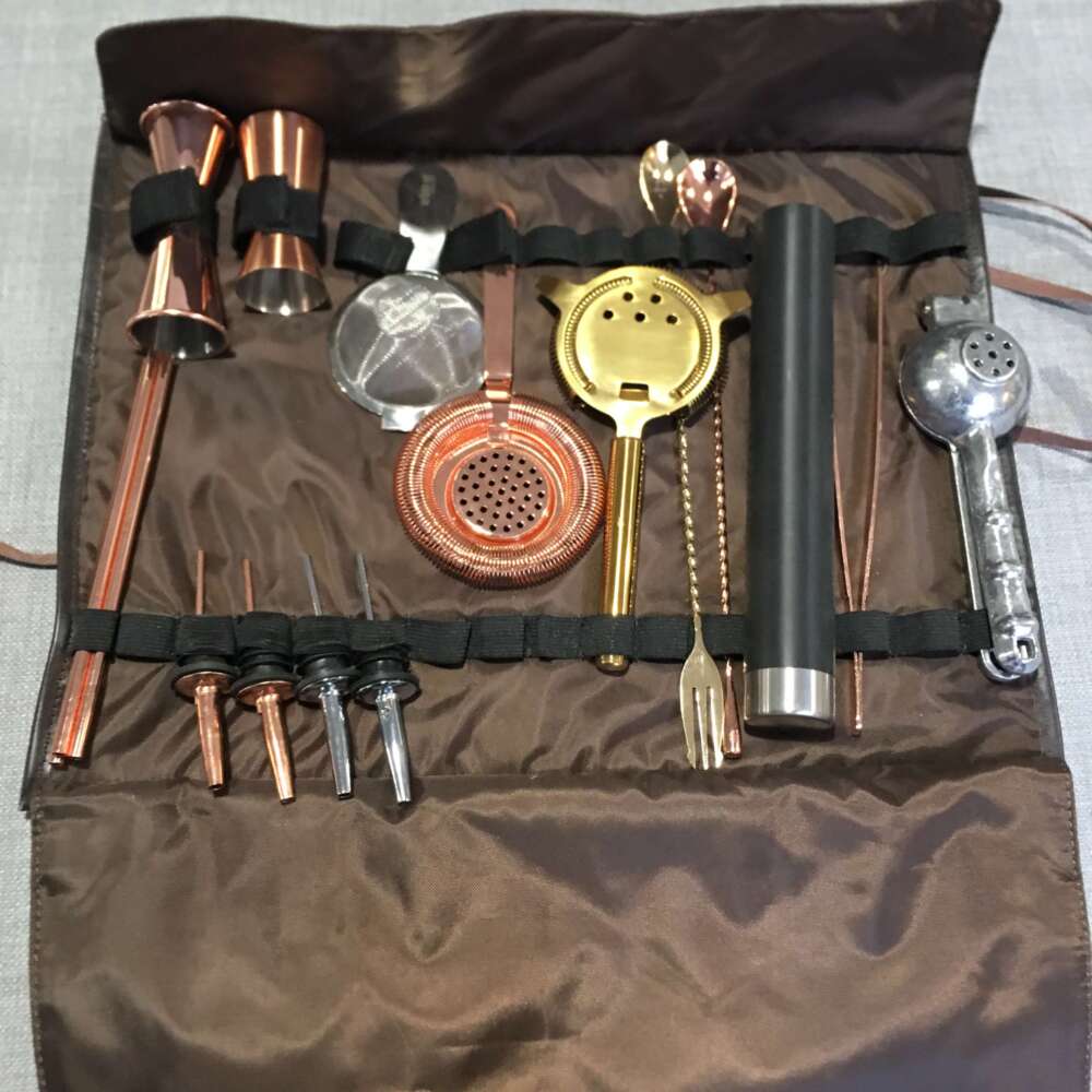 Bar Roll Up Brown – Bild 2