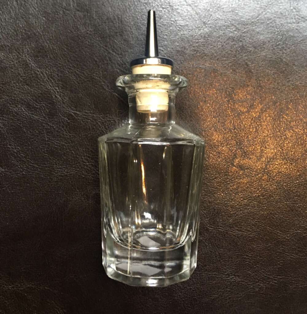 Bitterflasche Glas ohne Ausgießer 100ml