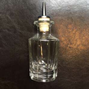 Bitterflasche Glas ohne Ausgießer 100ml