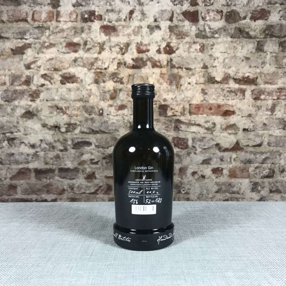 Hoos London Dry Gin 44,4% 0,5l – Bild 2