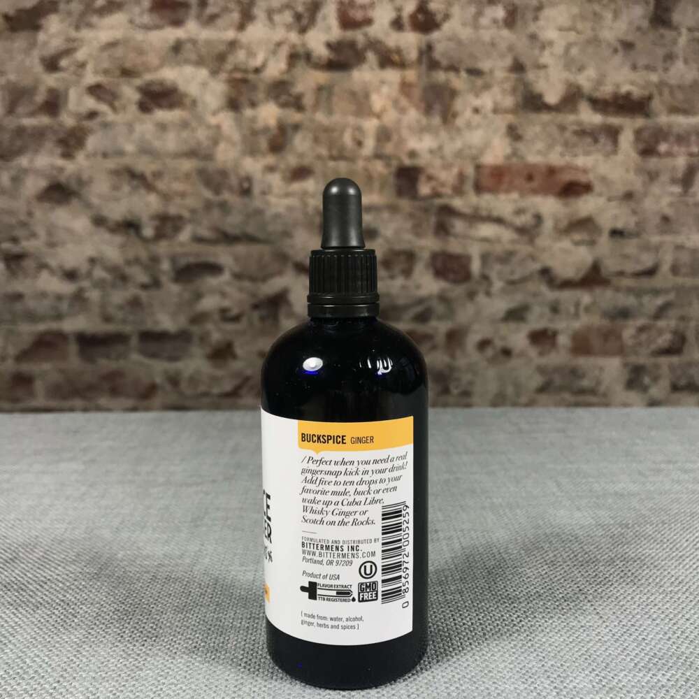 BITTERMENS Buckspice Gingersnap Bitters 45% 0,146l – Bild 2