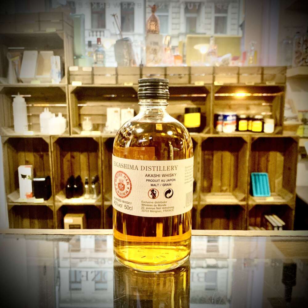 Akashi White Label Blended Japanese Whisky 40,0% 0,5l – Bild 3
