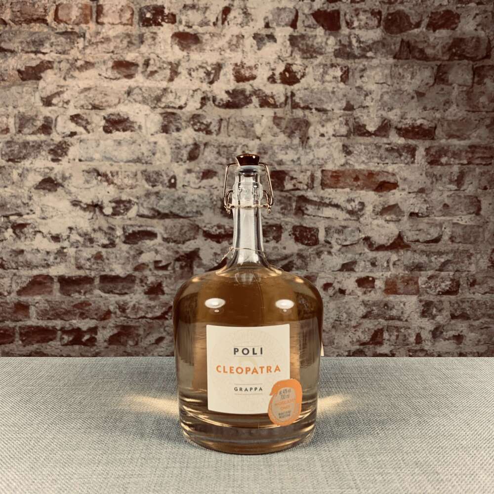 Grappa Poli Cleopatra Moscato Oro 40% 0,7l