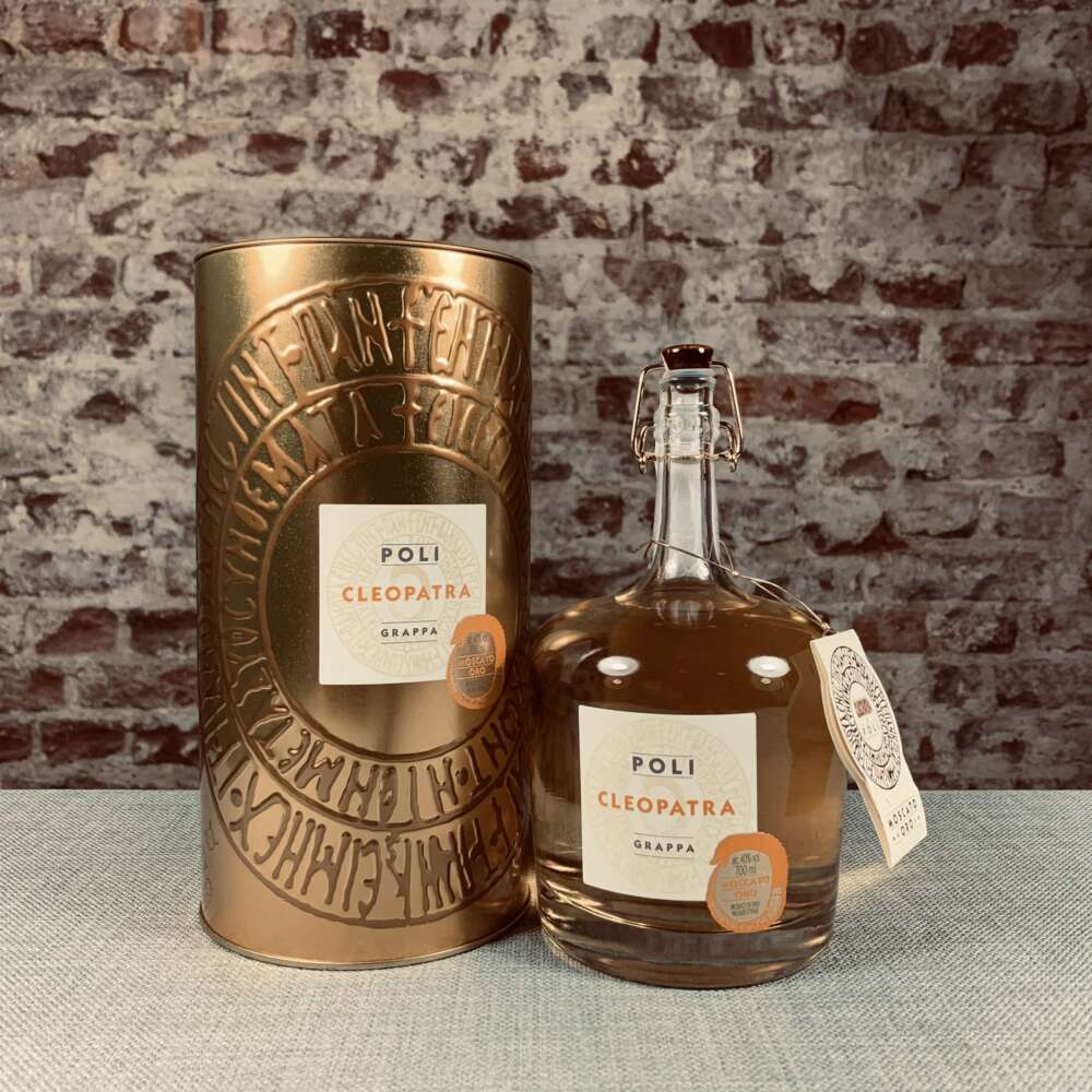 Grappa Poli Cleopatra Moscato Oro 40% 0,7l – Bild 2