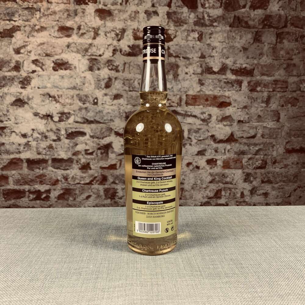 Chartreuse Jaune 40% 0,7l – Bild 2