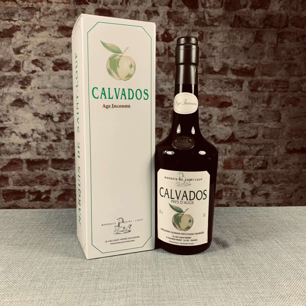 Calvados Marquis de Saint-Loup Reserve 40%  0,7l – Bild 2