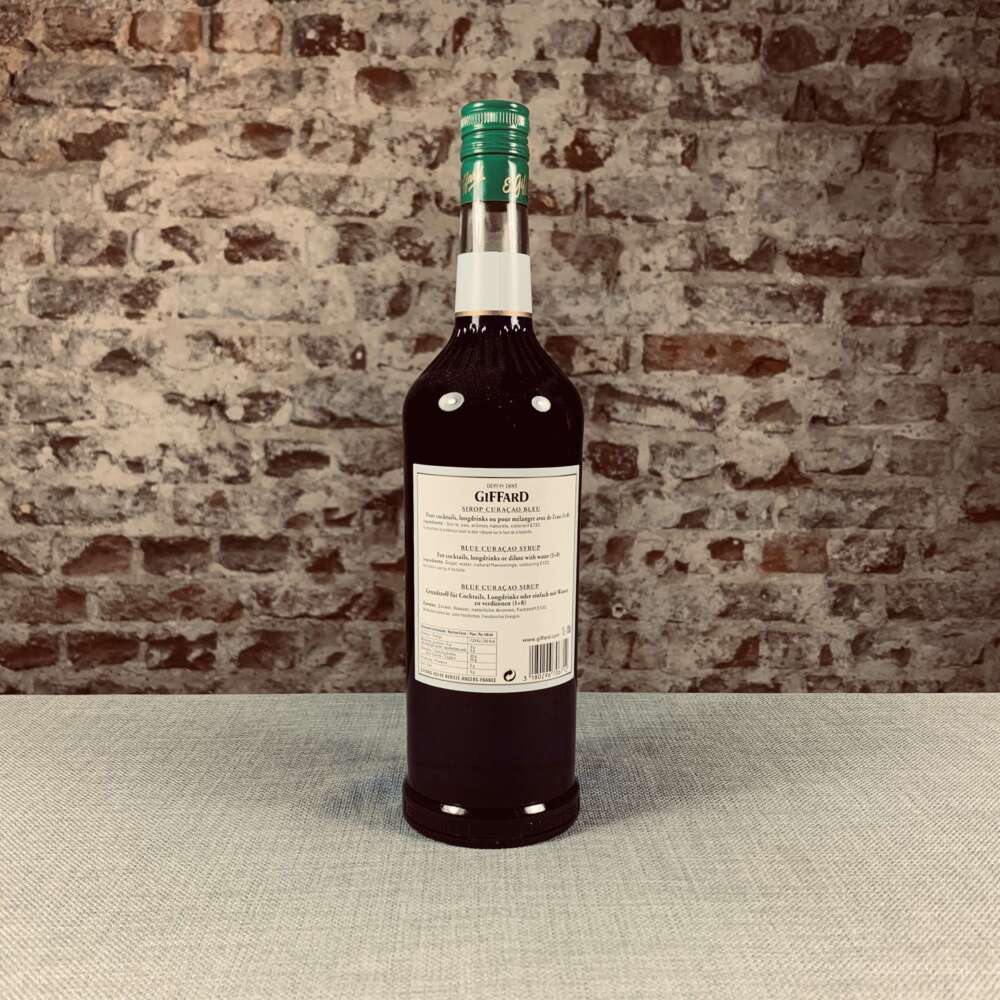 Giffard Blue Curacao Sirup 1l – Bild 2