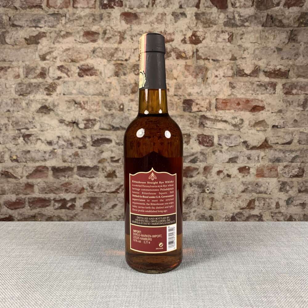 Rittenhouse Straight Rye Whiskey 50% 0,7l – Bild 2
