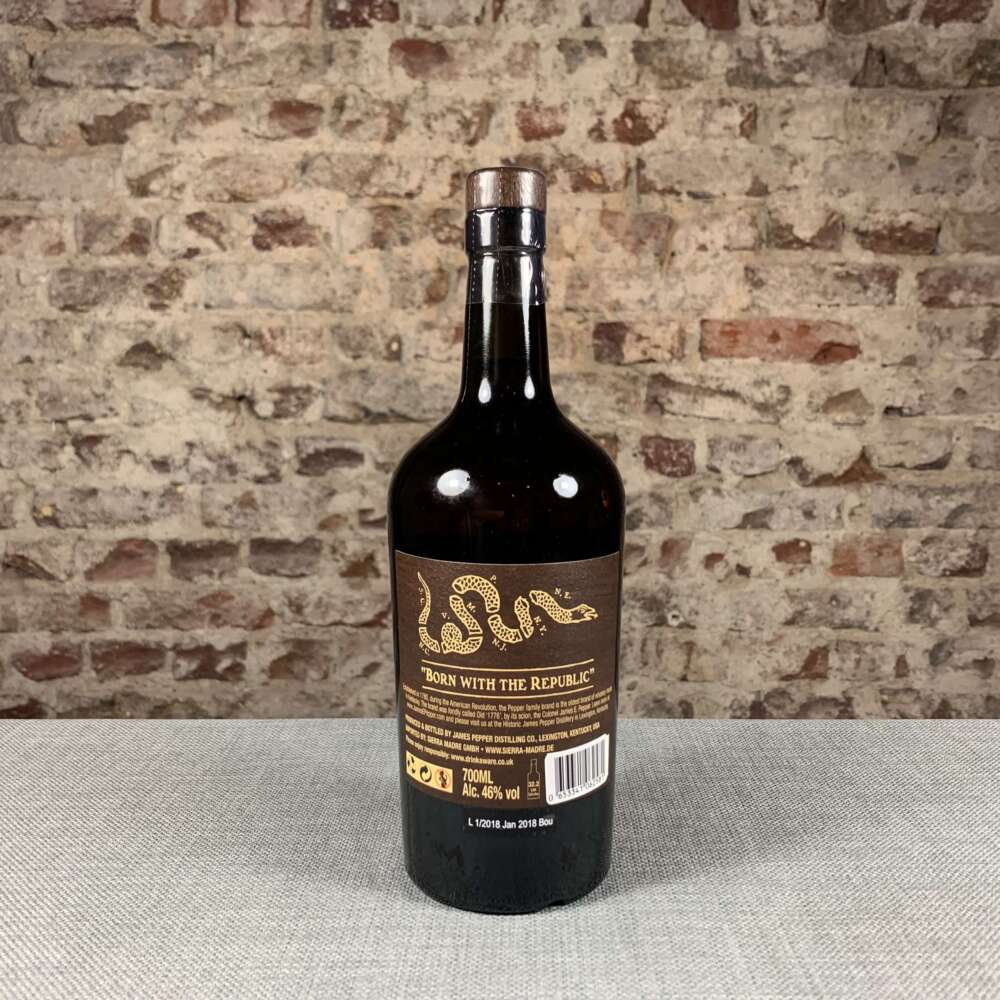 James E. Pepper 1776 Bourbon 46% 0,7l – Bild 2