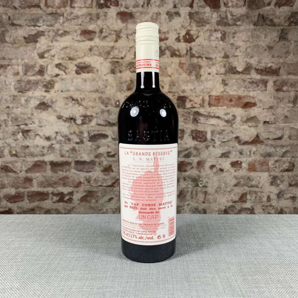 L.N. MATTEI Cap Corse Grande Reserve Quinquina Rouge 17% 0,75l – Bild 2