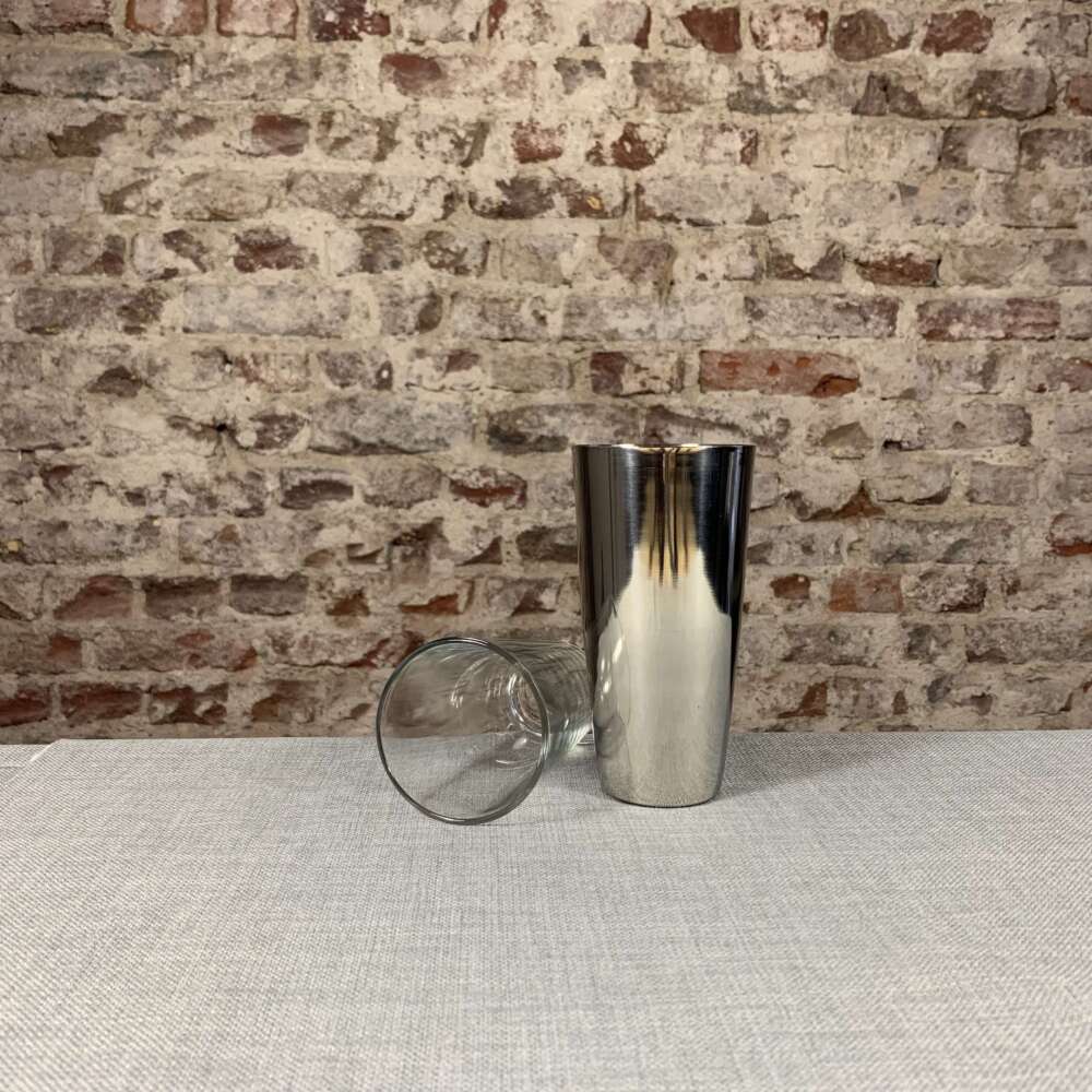 2-ER Set Boston Shaker Edelstahl/ Glas – Bild 2