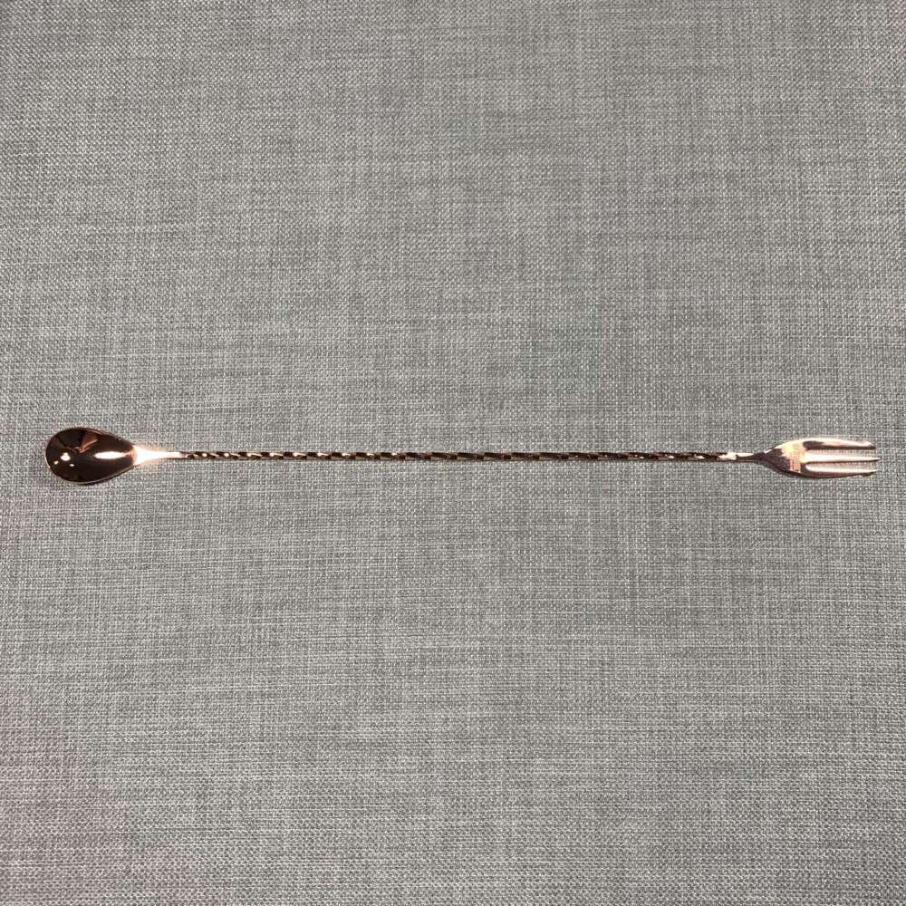 Trident/ Fork Barspoon Kupfer 30cm – Bild 3