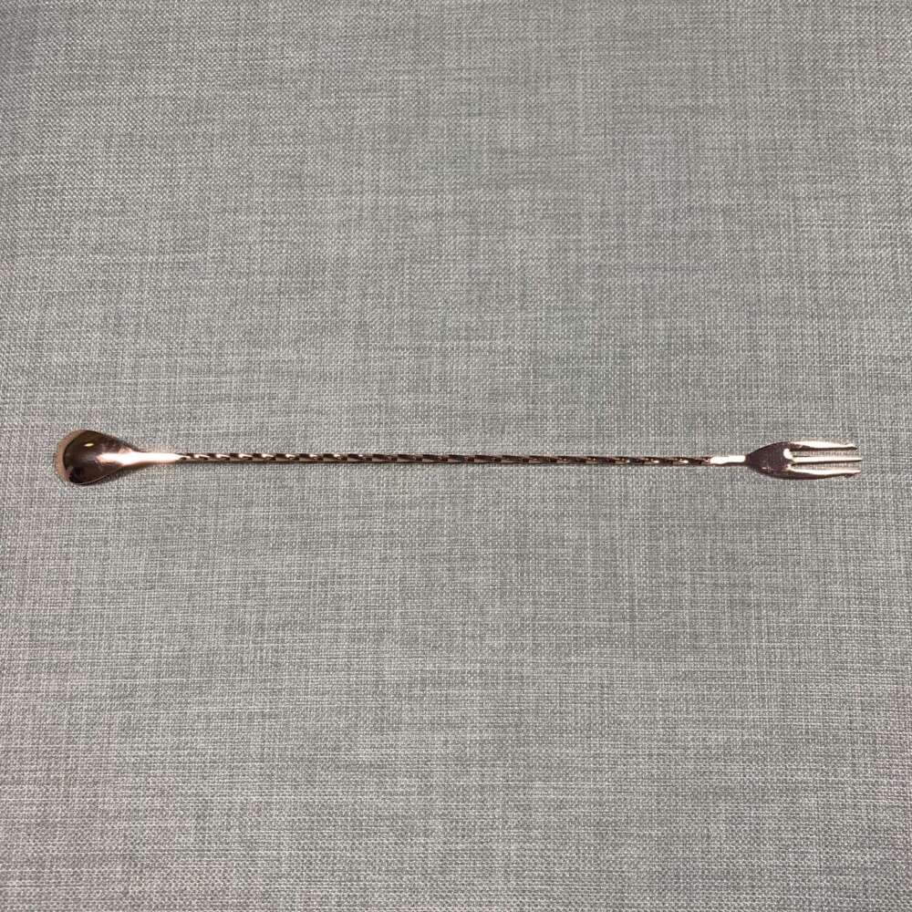 Trident/ Fork Barspoon Kupfer 30cm – Bild 2