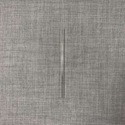 Jakobsen Design 1er Straws/Trinkhalm/ Strohhalm aus Glas Kurz