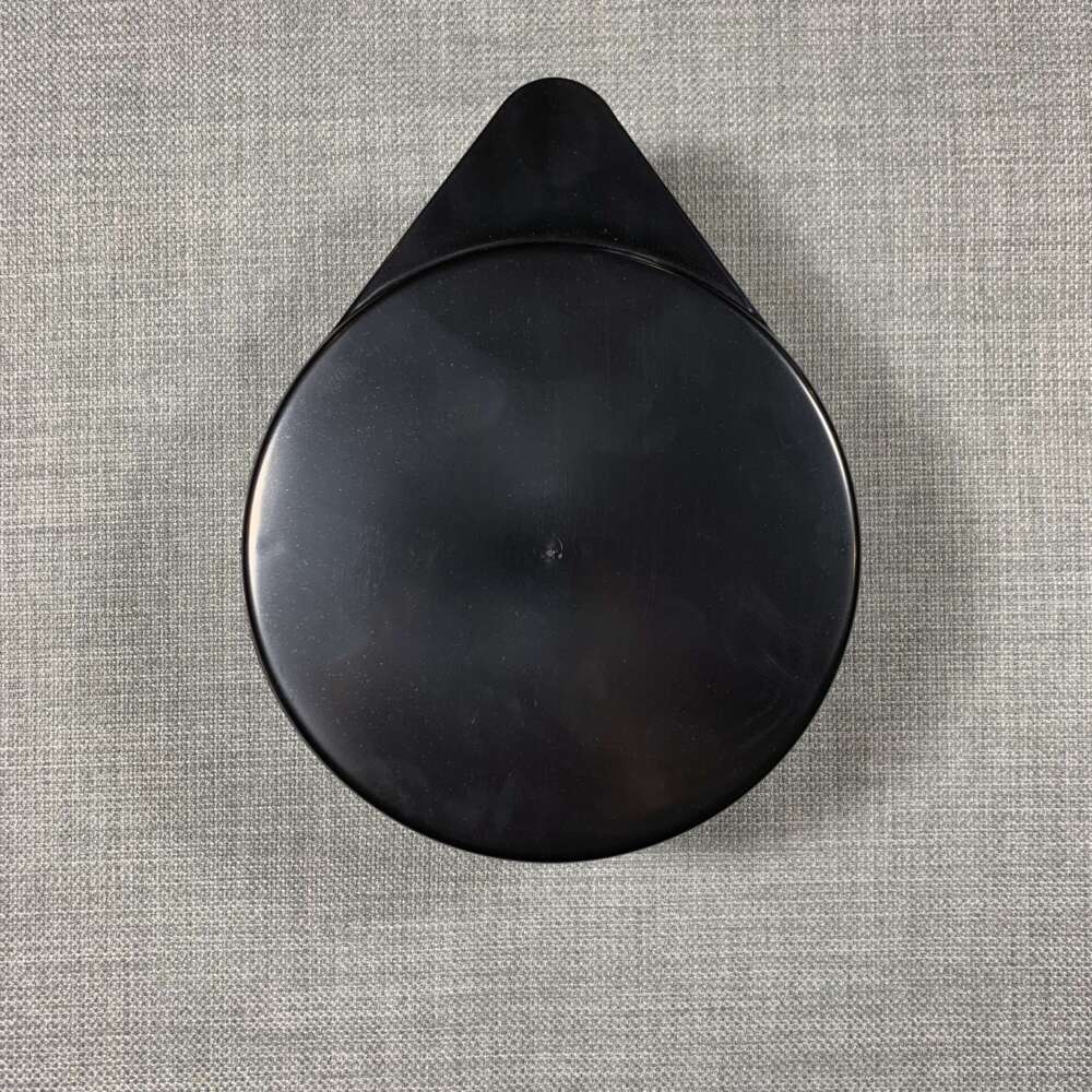 Schwarzer Glas Rimmer 3 Einlagen – Bild 3