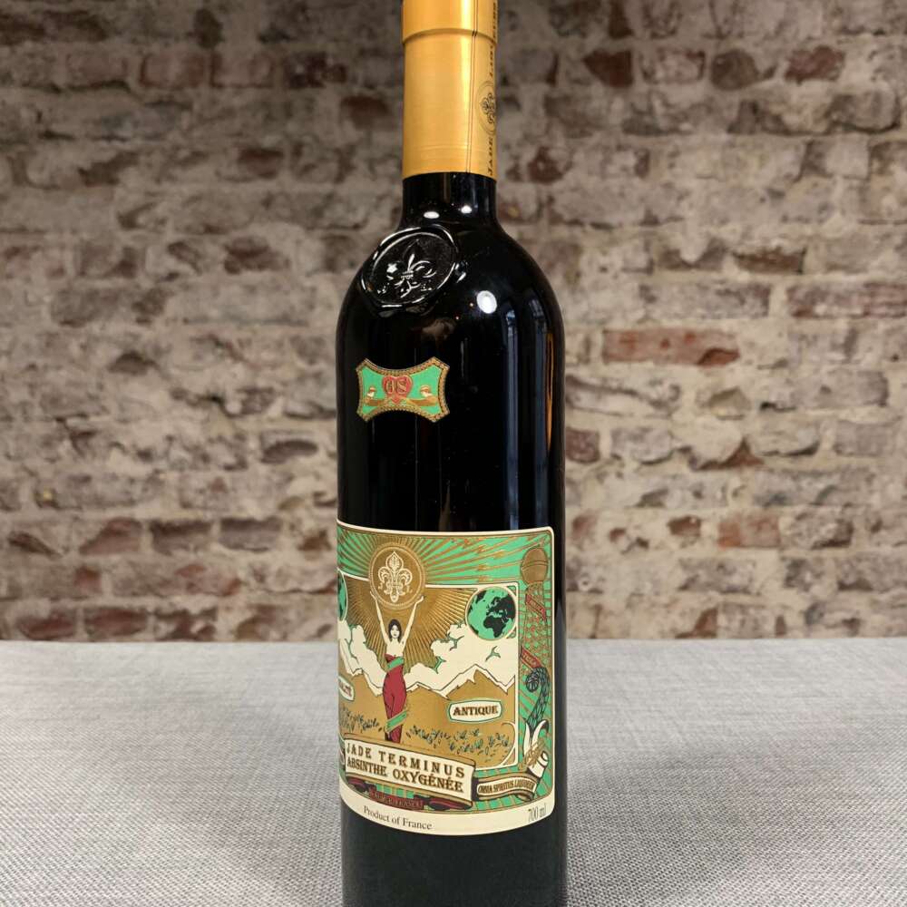 Absinthe Jade Terminus Qxygenee 68% 0,7l – Bild 2