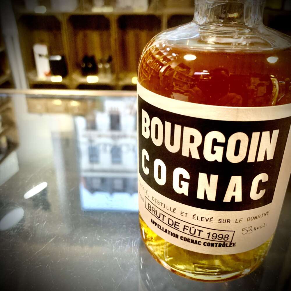 Bourgoin Cognac Brut de Frut 1998 53% 0,35l – Bild 2