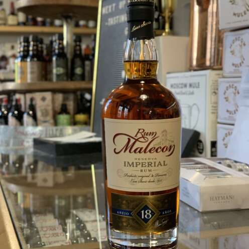 Alternative view of Rum Malecon 18 Anejo Reserva Superior 40% 0,7l