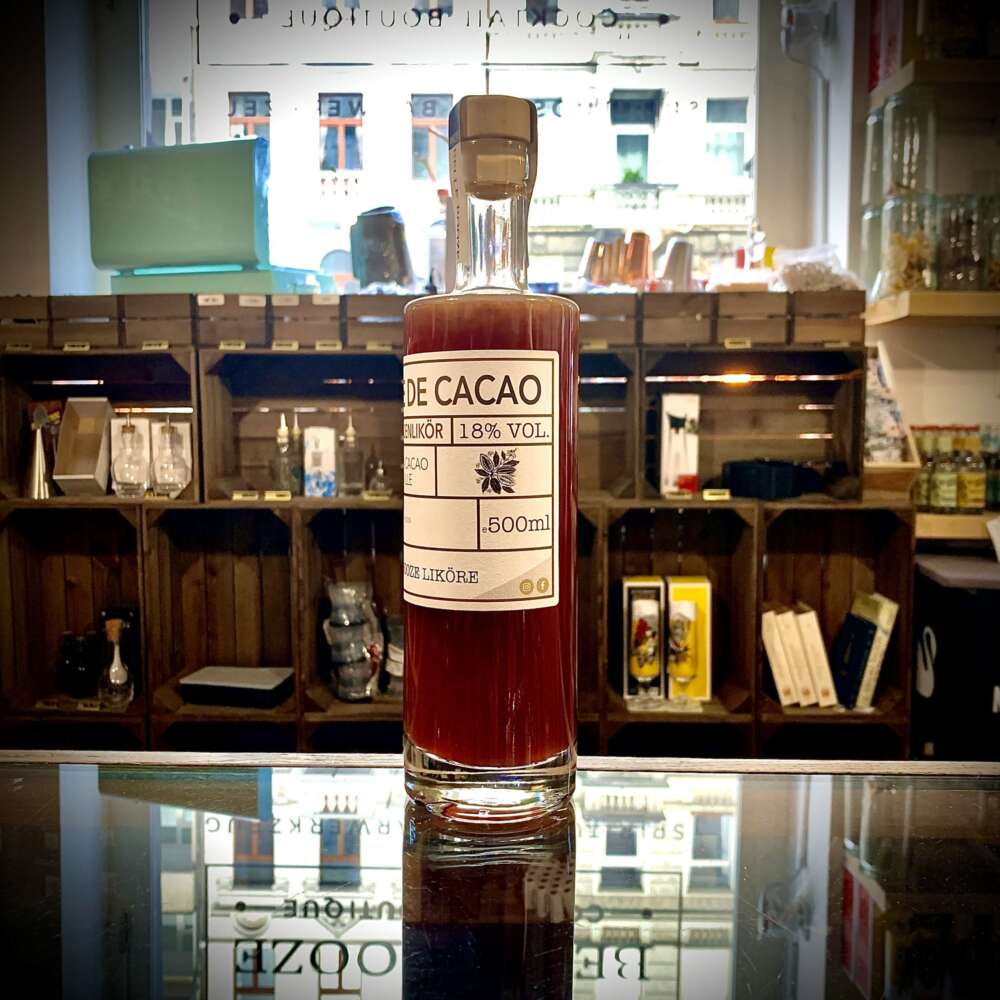 Belle Booze Creme de Cacao 18% 0,5L – Bild 3