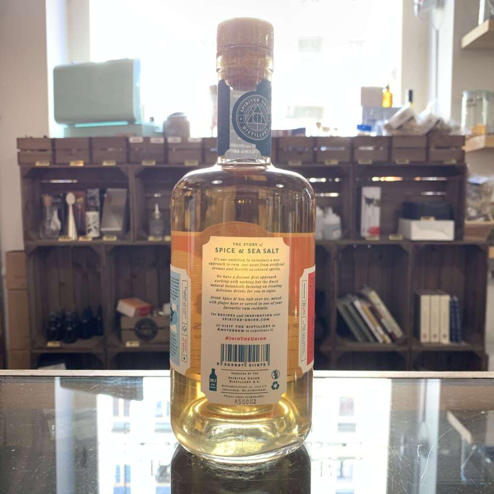 Union Spiced & Sea Salt Rum 41% 0,7l – Bild 2