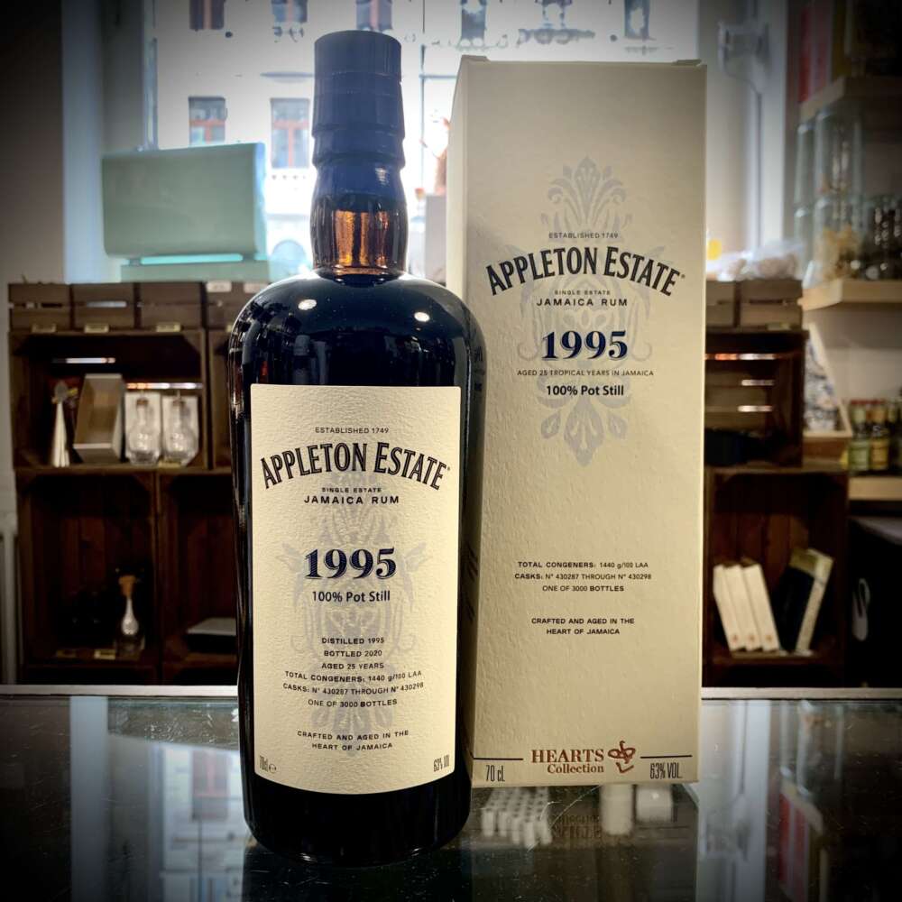 Appleton Hearts Rum Collection Set 3 Flaschen 1994/1995/1995 0,7l – Bild 5